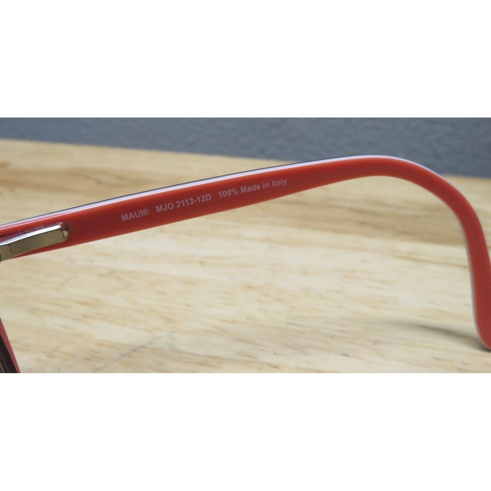 MAUI JIM MJO 2113 PINK BUBBLE GUM TORTOISE EYEGLASSES MJO2113 Frames Only - Picture 8 of 10